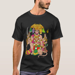 Powerful Panchmukhi Hanuman T-Shirt
