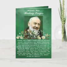 Powerful Prayer for the Sick Healing Card