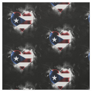 Powerful Puerto Rico Fabric