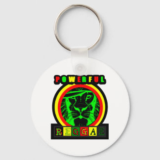 Powerful Reggae Keeper Keychain