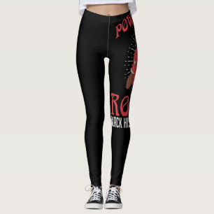 Powerful Roots Black History Month Boxing For Boxe Leggings