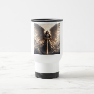 Powerful St Michael the Archangel Travel Mug