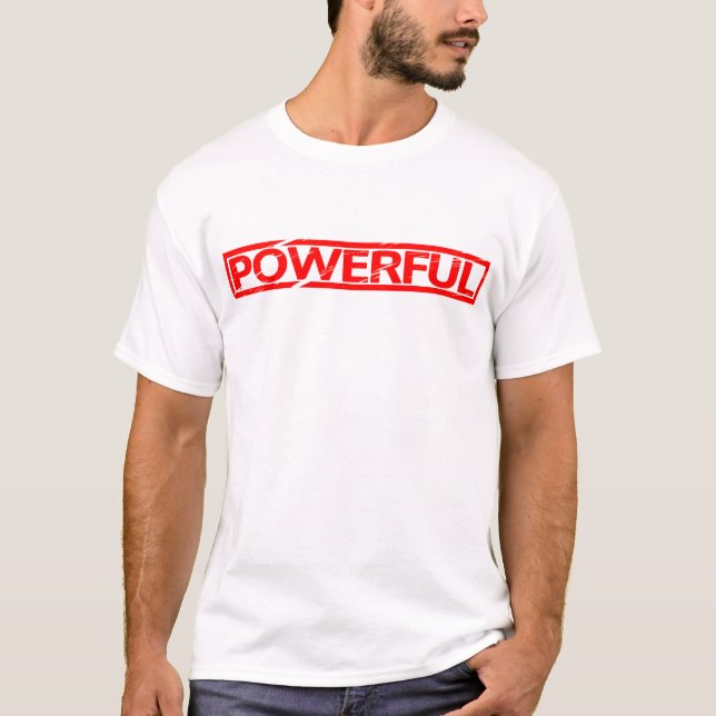 Powerful Stamp T-Shirt (Front)
