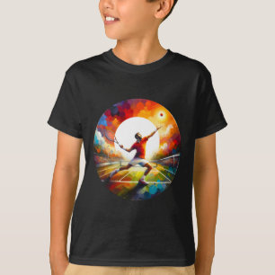 Powerful Tennis Serve – Athlete In Action Design S T-Shirt