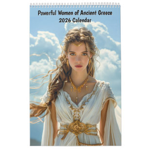 Powerful Women of Ancient Greece – 2026 Calendar