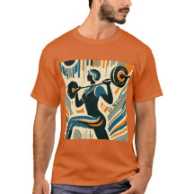 Powerful Women's Weight-lifting Art Deco