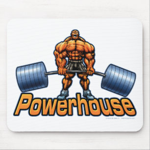 Powerhouse Deadlift Mouse Pad