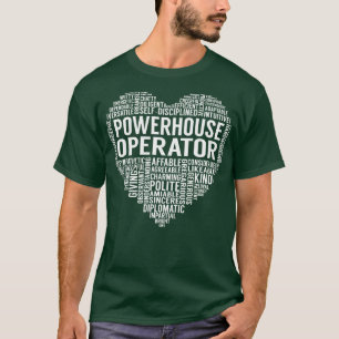 Powerhouse Operator Heart T-Shirt