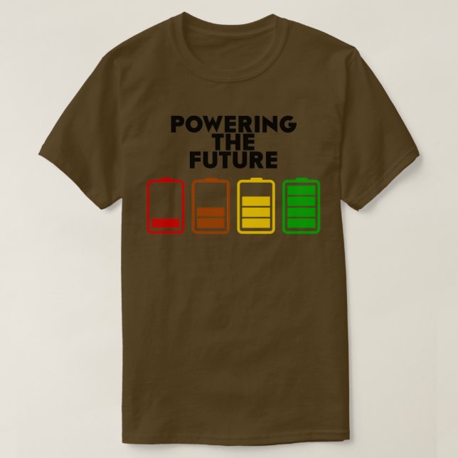 Powering The Future T-Shirt (Design Front)