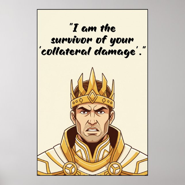 Powerless Book Quote Poster (Front)