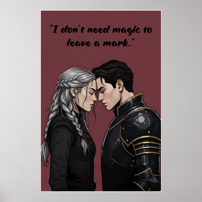 Powerless Quote Poster (Devant)