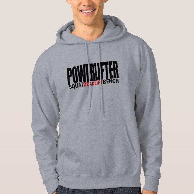 POWERLIFTER GEAR HOODIE (Front)