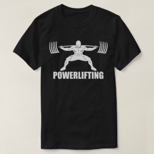 Powerlifting Squat Motivational T-Shirt