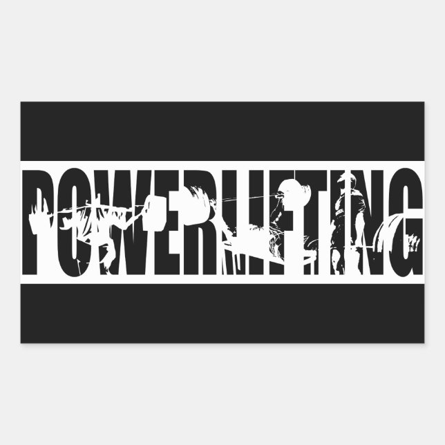 Powerlifting Sticker (Front)