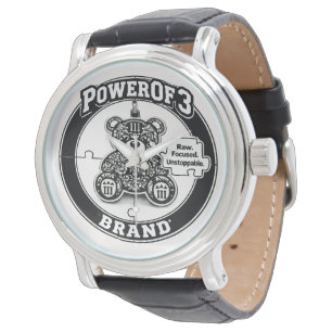 PowerOf3 Executive Crown Skeleton Watch