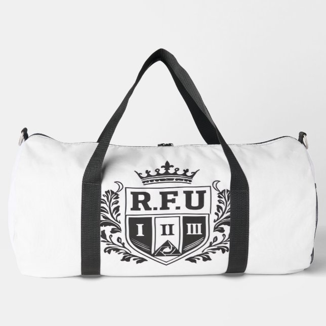 PowerOf3Brand Royal Crest Duffle Bag (Front)