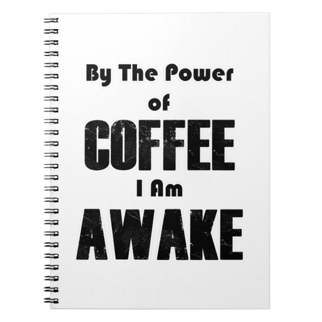 PowerofCOFFEE Notebook (Front)