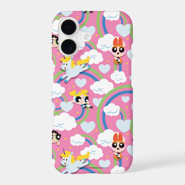 Powerpuff Girls & Donny Rainbow Pattern (Back)
