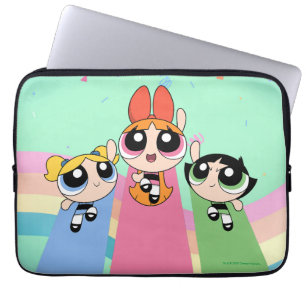Powerpuff Girls Fly High Laptop Sleeve