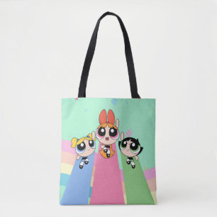 Powerpuff Girls Fly High Tote Bag