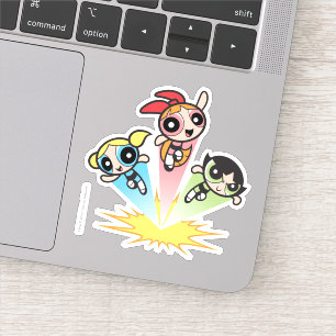 Powerpuff Girls Launch Into The Air