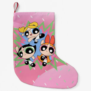 Powerpuff Girls Powfactor Small Christmas Stocking