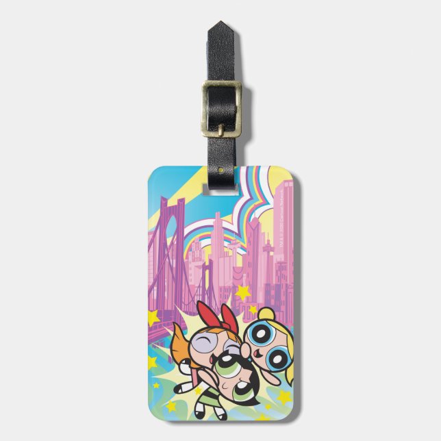 Powerpuff Girls Rule Luggage Tag (Front Vertical)