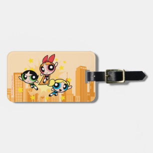 Powerpuff Girls Save The Day Luggage Tag