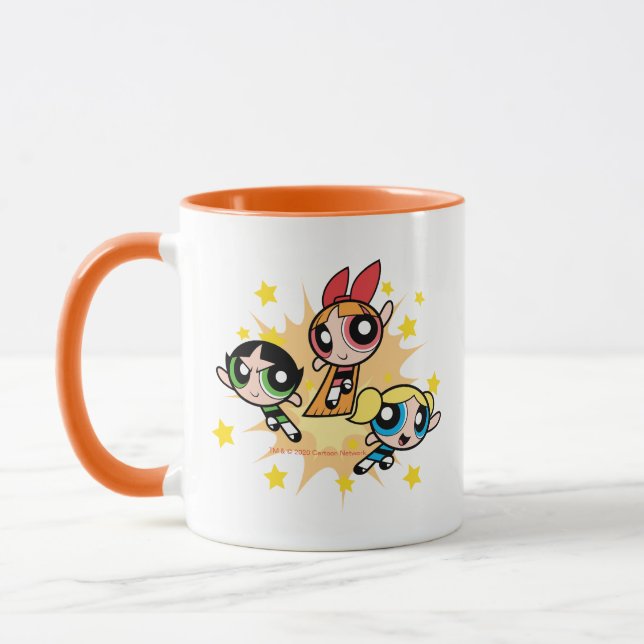 Powerpuff Girls Save The Day Mug (Left)