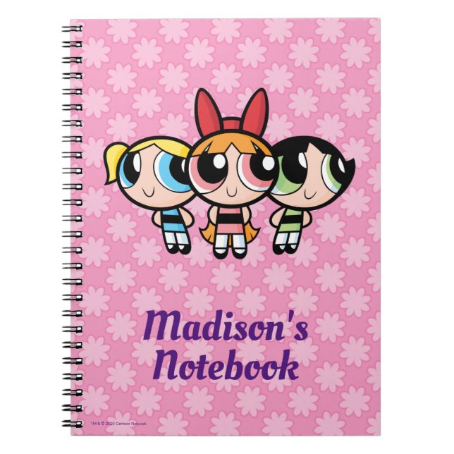 Powerpuff Girls: Sugar, Spice and Everything Nice Notebook (Front)