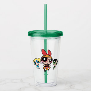 Powerpuff Girls Super Fierce Acrylic Tumbler