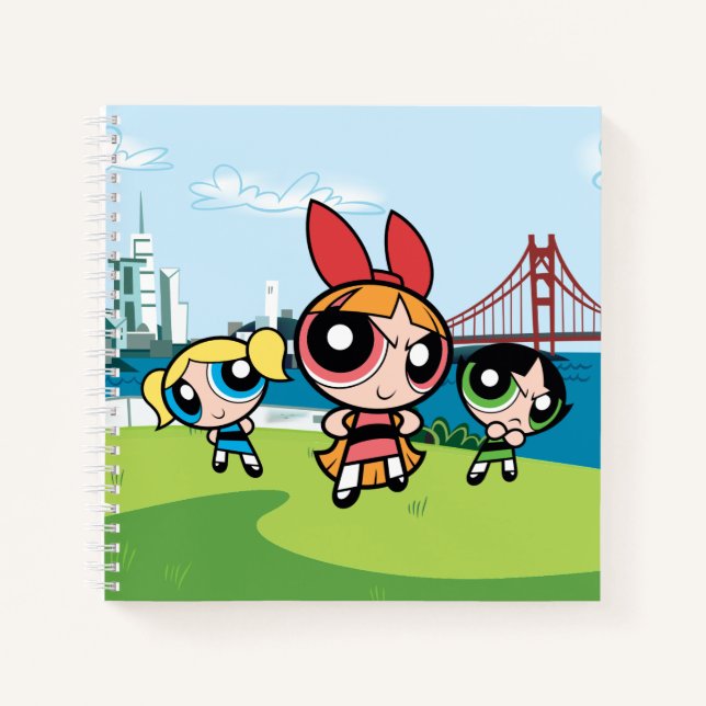 Powerpuff Girls Super Fierce Notebook (Front)
