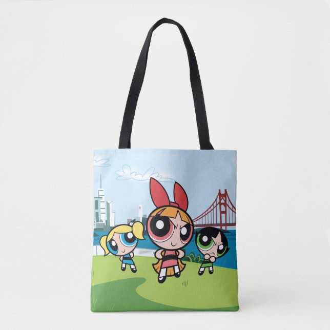 Powerpuff Girls Super Fierce Tote Bag (Front)