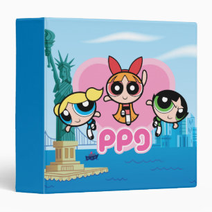 Powerpuff Girls Team Awesome Binder