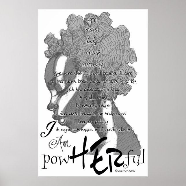 powHERful poster (Front)