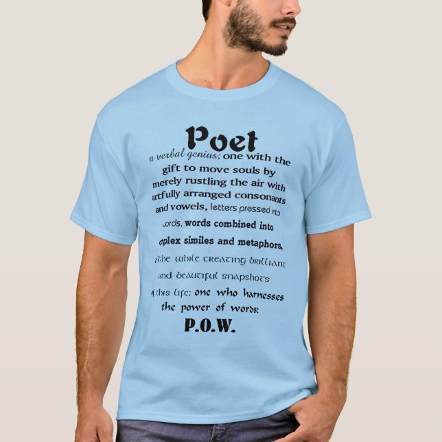 POWPoetDefined T-Shirt (Front)