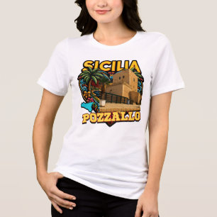Pozzallo Sicilia Torre Cabrera  T-Shirt Tri-Blend Shirt