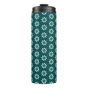 PP 338: Retro 70s Colour Flowers: 3 of 3 Thermal Tumbler