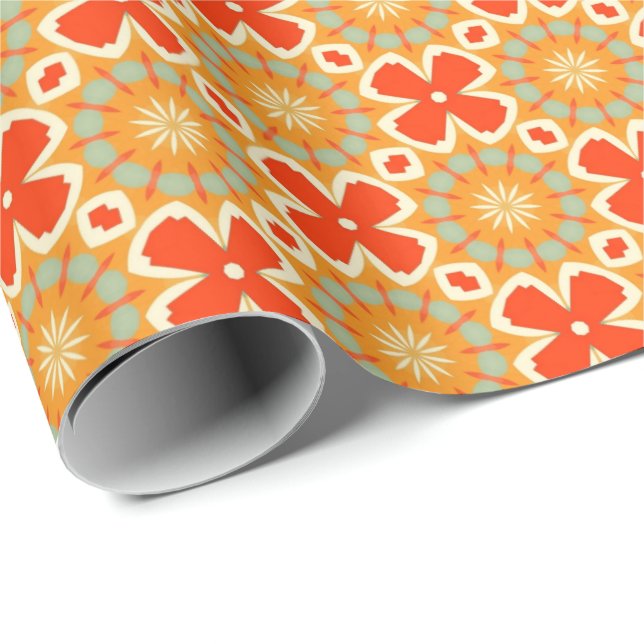 PP 575 Flowers 1 of 3 Wrapping Paper (Roll Corner)