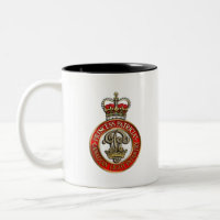 PPCLI Cap Badge on White Back Ground