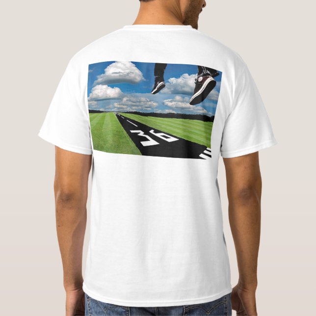 PPG Pilot age 60+ Flying Fossil T-Shirt (Back)