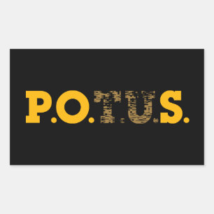 PPOS Stick It to 'em Plutocrat's Gold & Bronze Sticker