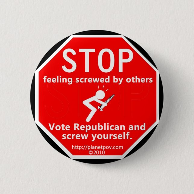 PPOV Button - Stop Sign (Front)