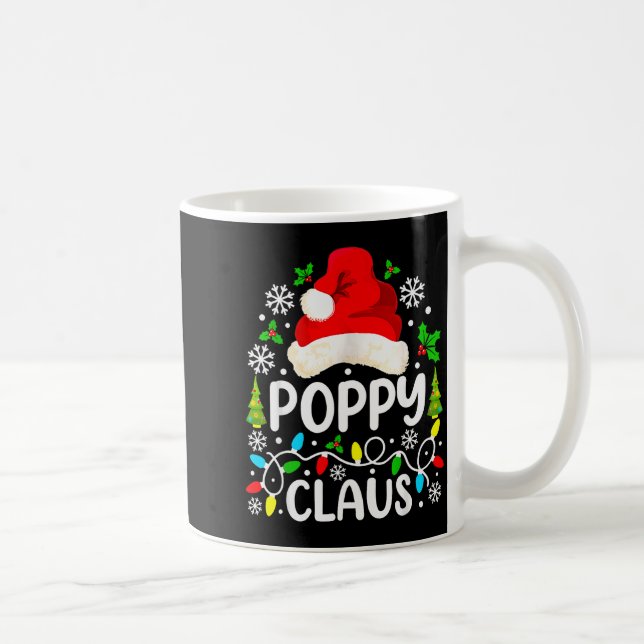 Ppy Claus Funny Christmas Family Matching  Coffee Mug (Right)