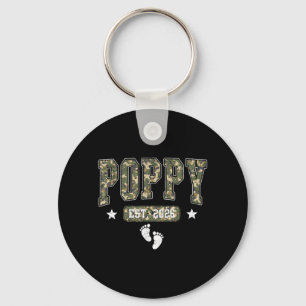 ppy Est 2026 Camouflage Fathers Day Men Daddy Keychain