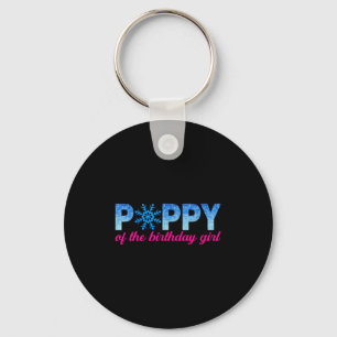 Ppy Of The Birthday Girl Snowflakes Themed Matchin Keychain