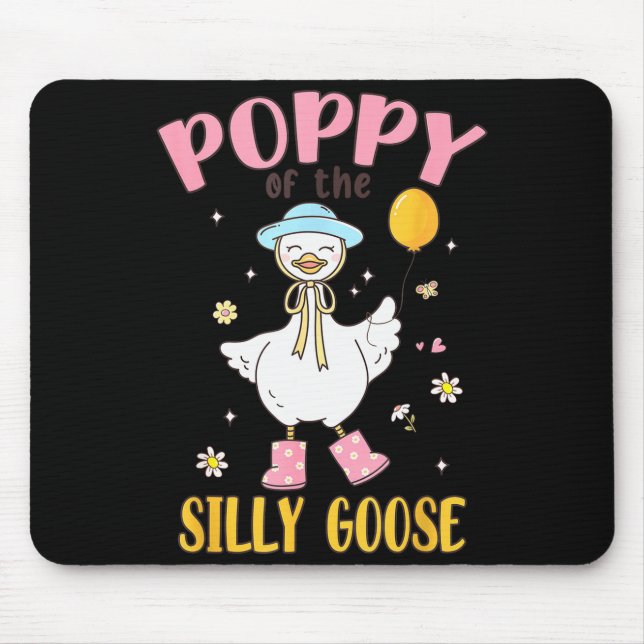 Ppy Of The Silly Goose First Birthday Family Match Mouse Pad (Front)