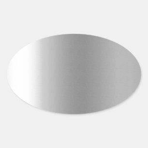 Pr103 SILVER GLEAM SHINY BACKGROUNDS TEMPLATES DIG Oval Sticker