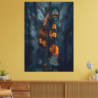 PR-C04. Grotto Spire Residence Canvas Print