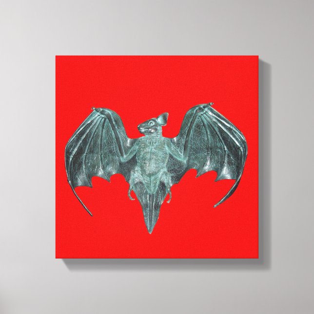 PR Rum Bat Canvas Print (Front)